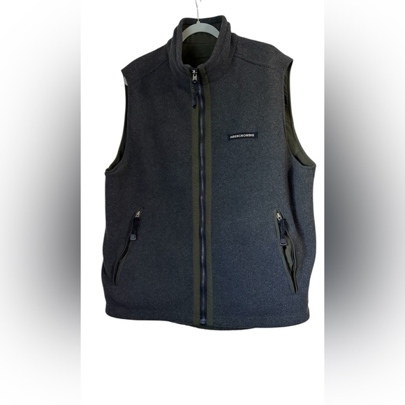 Abercrombie & Fitch Green Tactical Vest - Picture 2 of 6